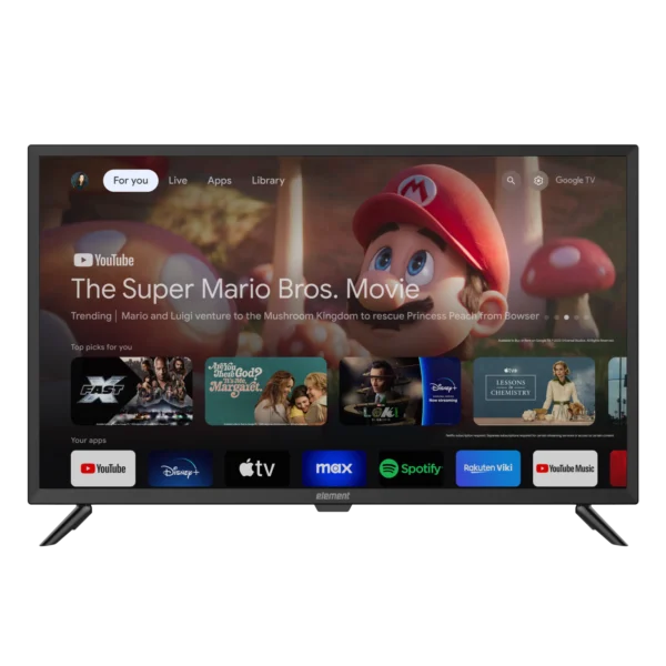 32" HD Smart TV - HDR, 720p - Omvalix