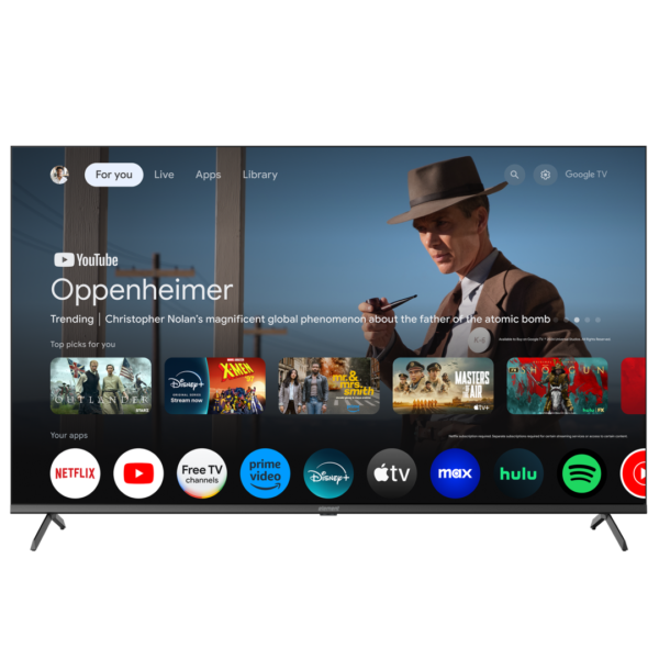 55" 4K UHD HDR Smart TV - Omvalix